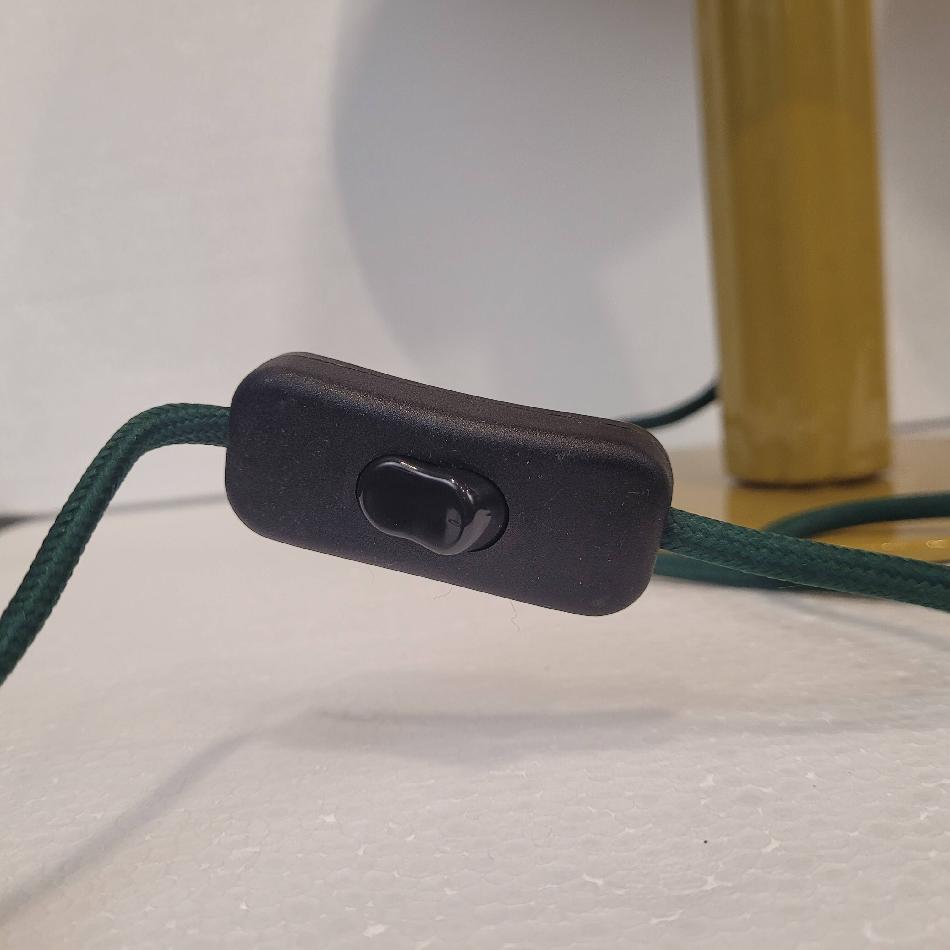 Pareja table lamps, Metal, Color mostaza, s. XXI – France