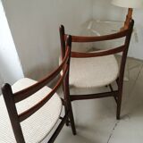 Set of 4 Scandinavian chairs no
