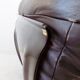 Ligne Roset Marsala brown leather armchair by Michel Ducaroy