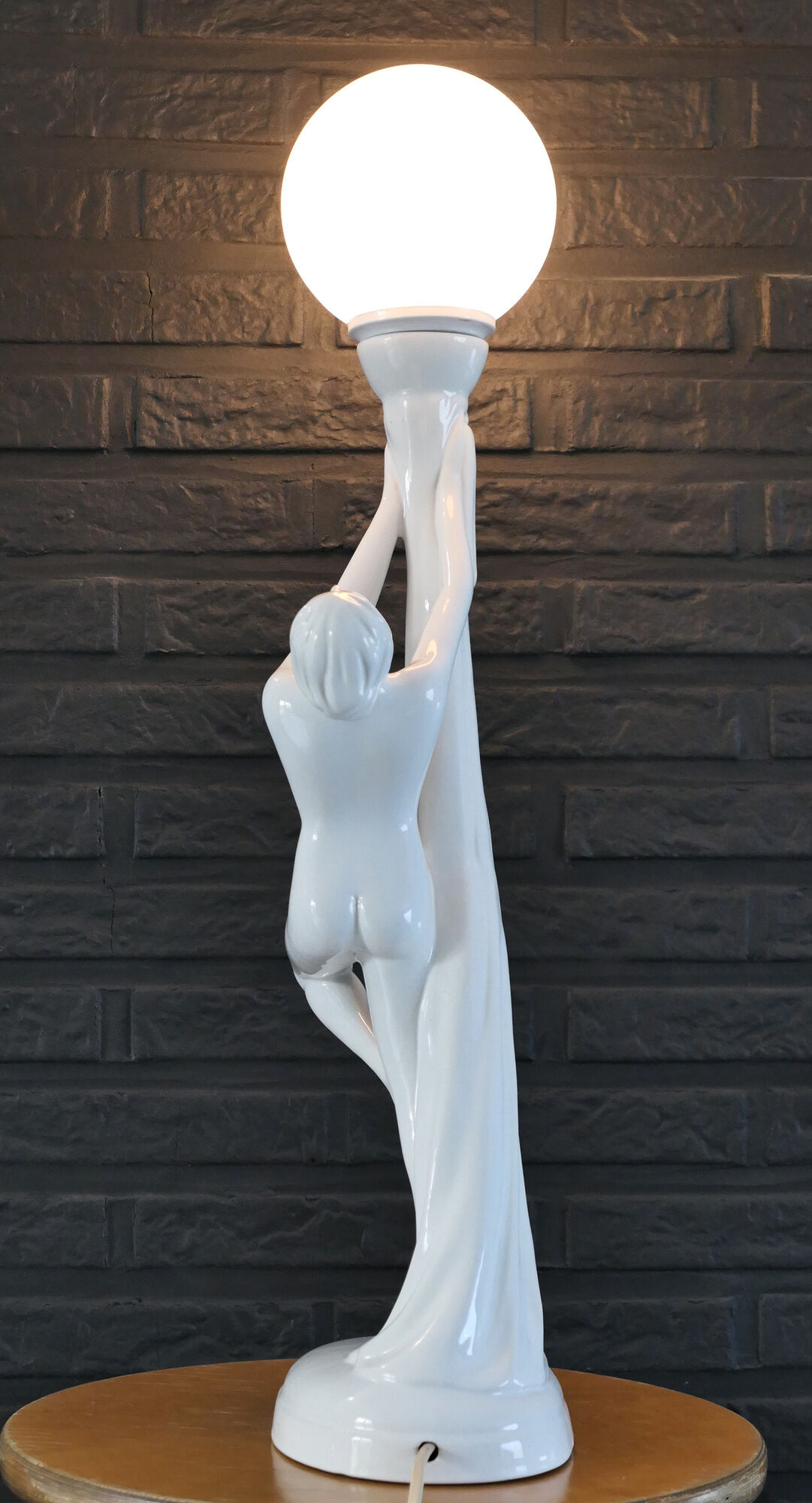 Large table lamp Art Deco style 1960s-70s