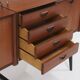 Teak Wall Unit by Louis van Teeffelen for WeBe 1950's
