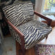 Fauteuil Izag AMPM tissus Jacquard