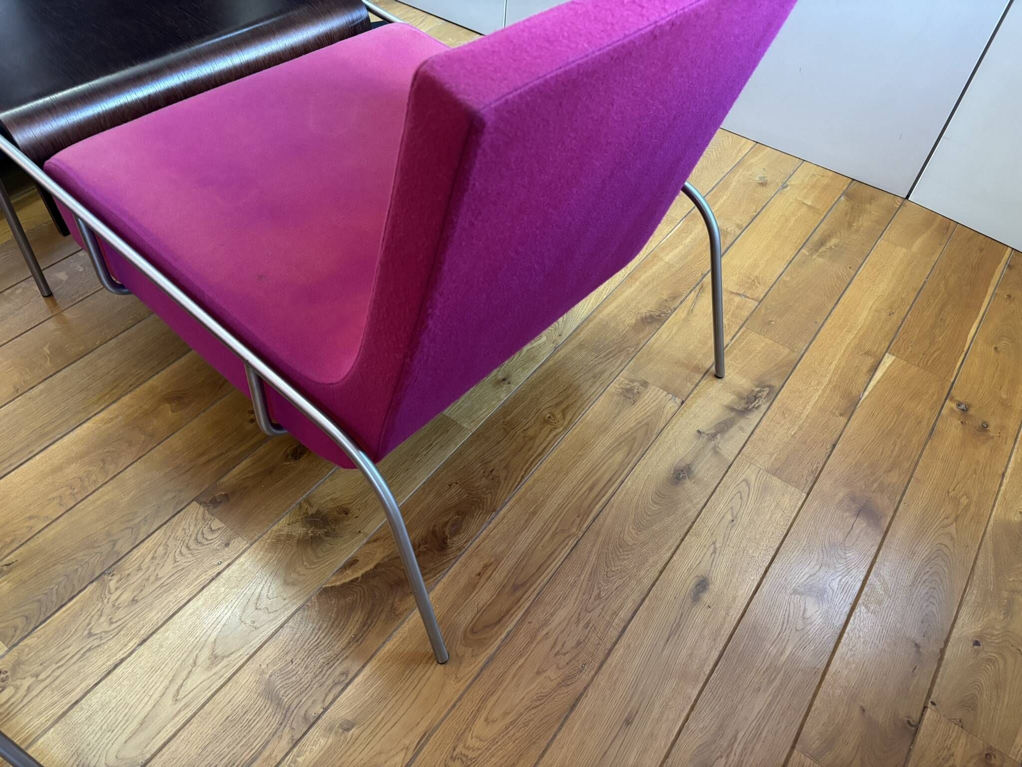 Tolozan armchair pair – Éric Jourdan – Ligne Roset 2002 – aluminium structure