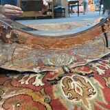 Venetian round mirror