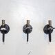 Raak glass torch wall lamp model C-1517