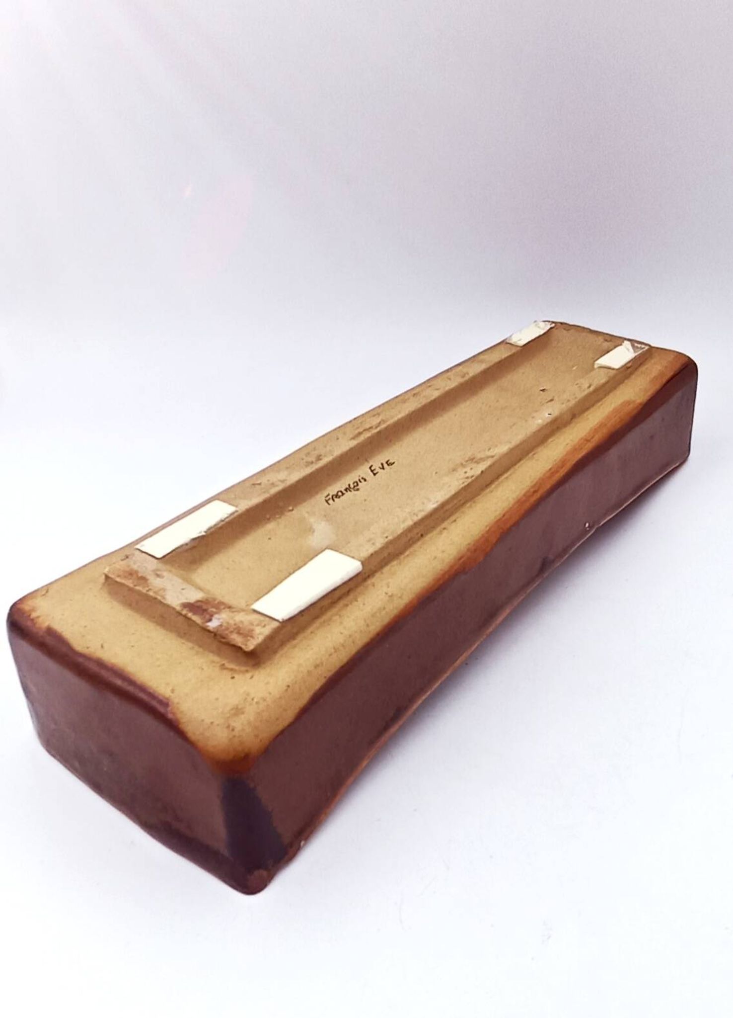 Stoneware box by François Eve – Saint-Amand-en-Puisaye