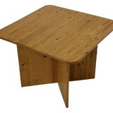 Vintage pine coffee table / side table in a minimalist organic design