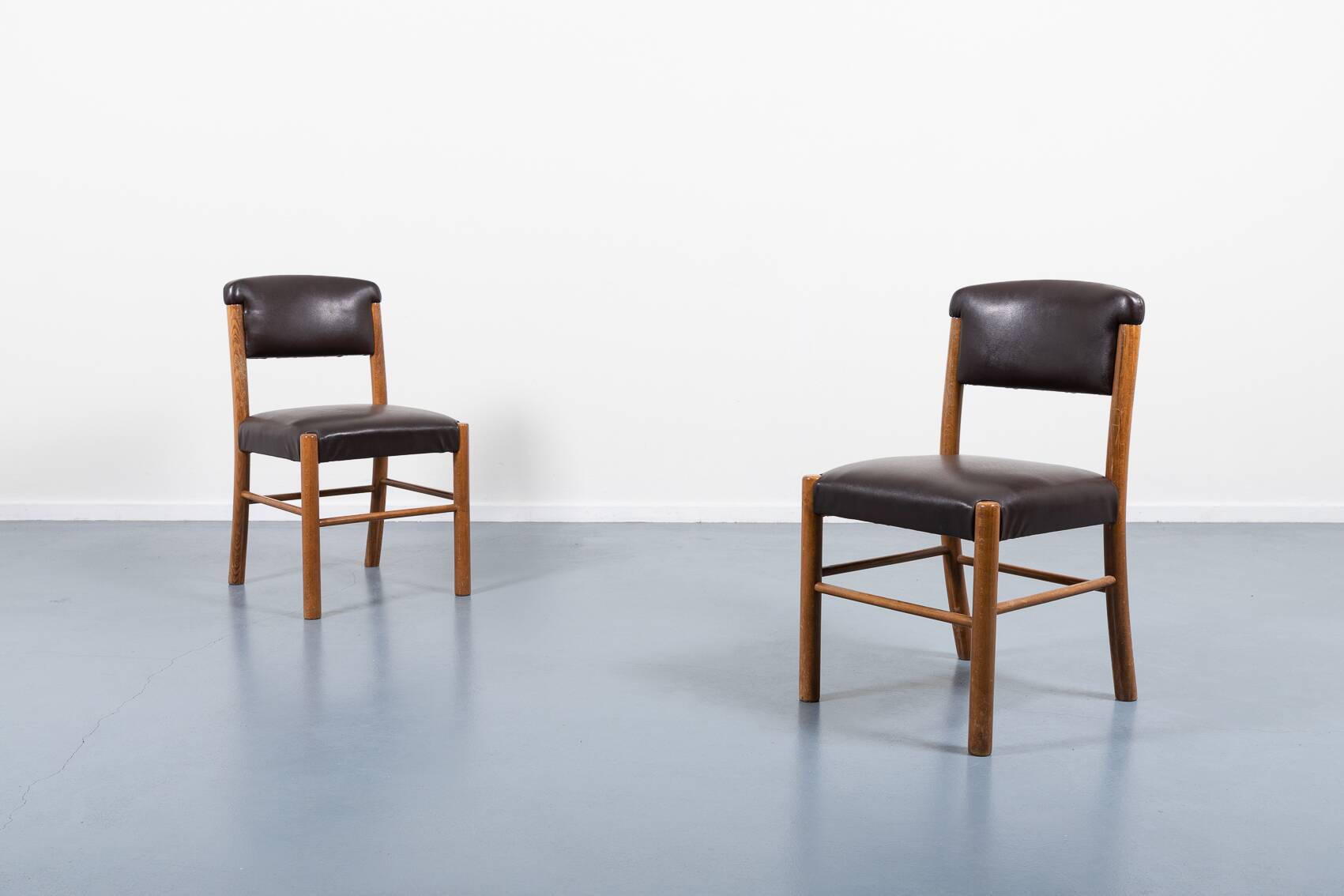 Chaises italiennes modernes du milieu du siècle, 1960