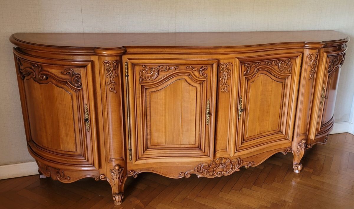 Buffet bas merisier massif
