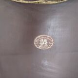 Trumeau mirror with abstract decoration