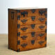 Japanese Tansu chest of drawers, circa 1870