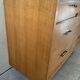 Large vintage 6-drawer chest of drawers from the 50s in oak.