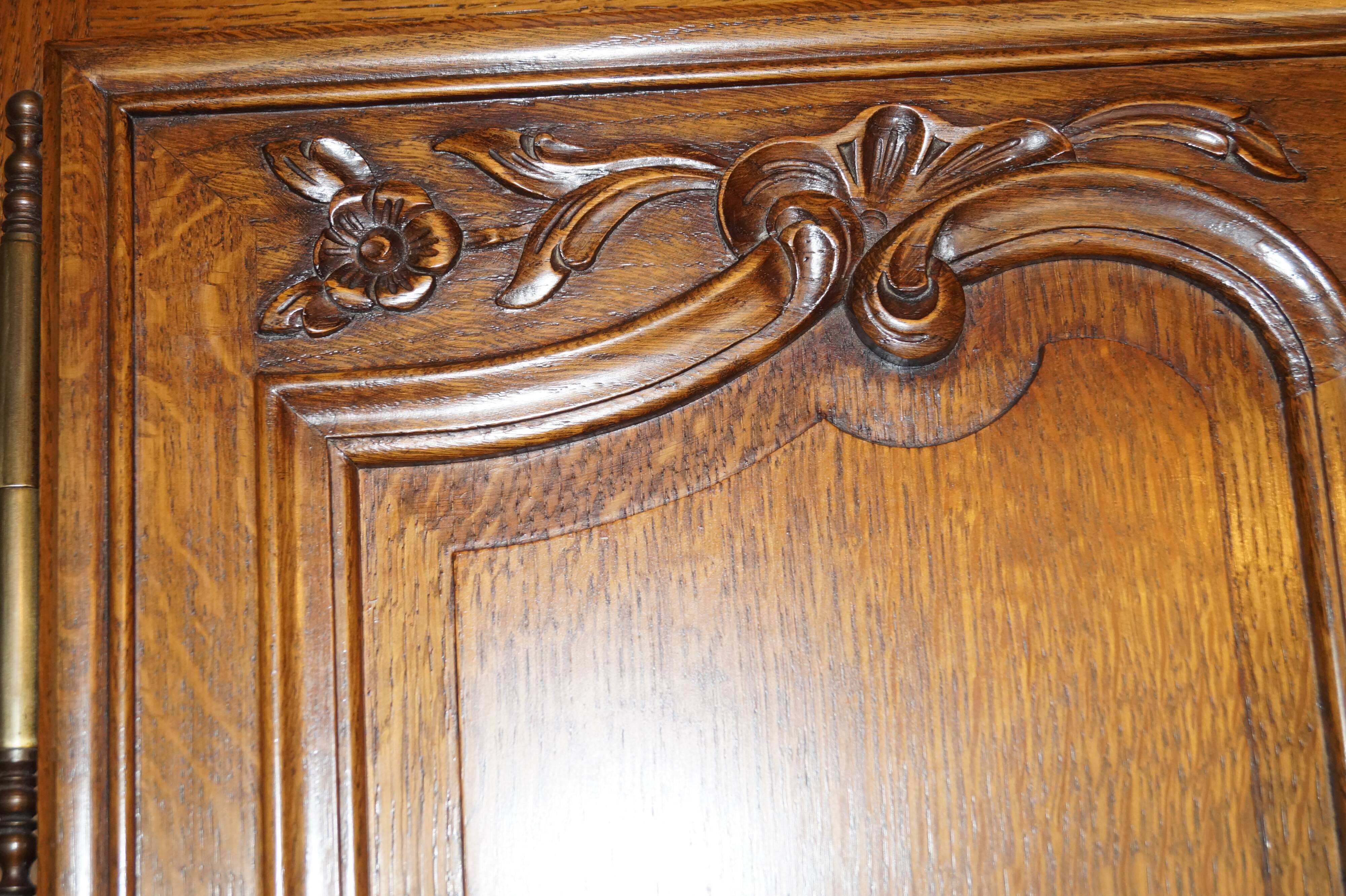 Louis xv oak sideboard