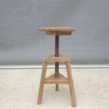Watchmaker's stool with oak screw
