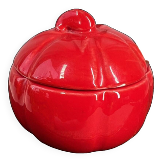 Boîte à sel en barbotine “tomate”