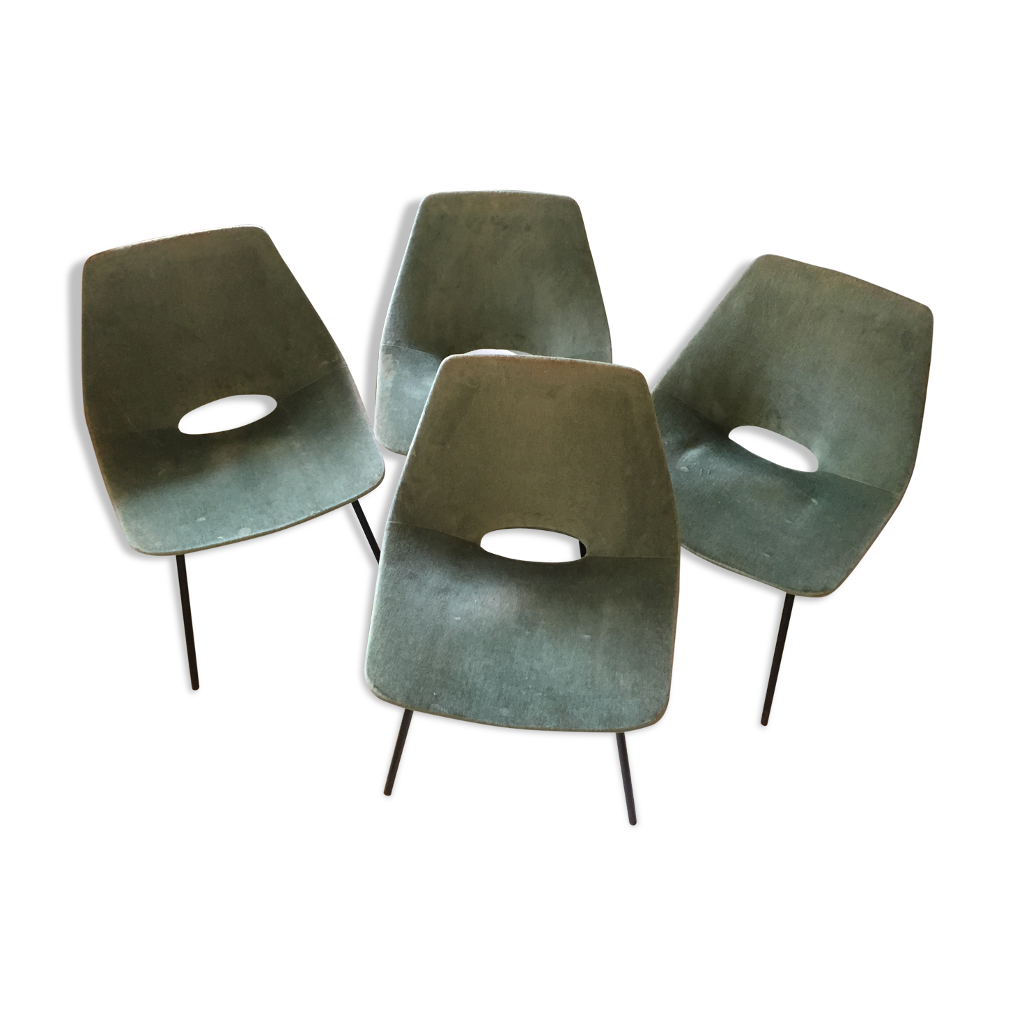 Pierre Guariche chairs 1954
