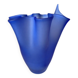 Vase en verre soufflé