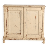 Petite armoire blanche ancienne (vers 1920) #51