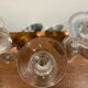 Set of 4 bistro glasses early XX century