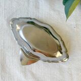 Vintage solid stainless steel sauceboat 18% solid stainless steel 70s