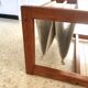 Vintage magazine holder coffee table by Karin Mobring 1970s