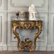 Regency console with a dragon, carved and gilded wood, Paris circa 1720