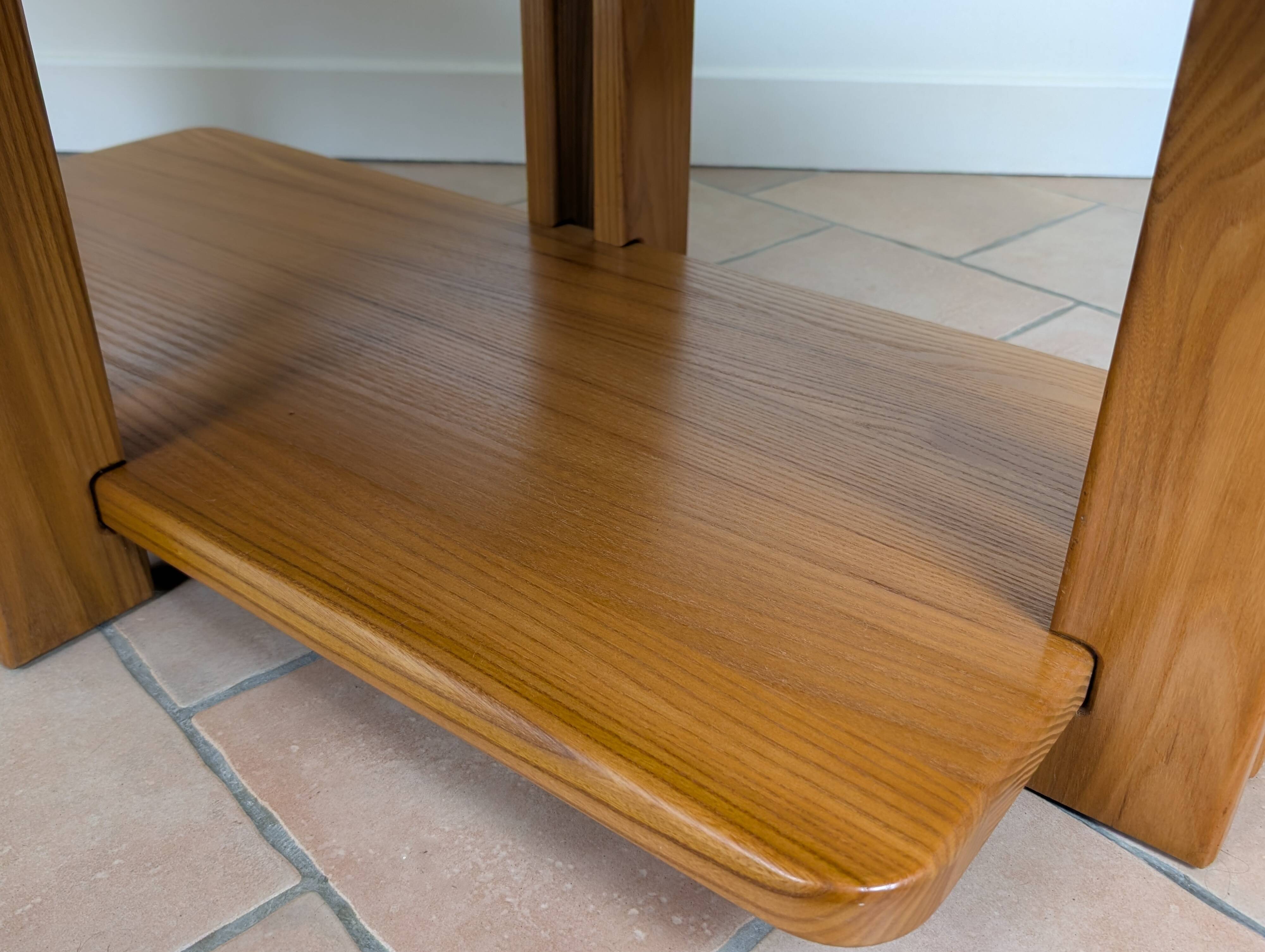 Table basse en orme 80'