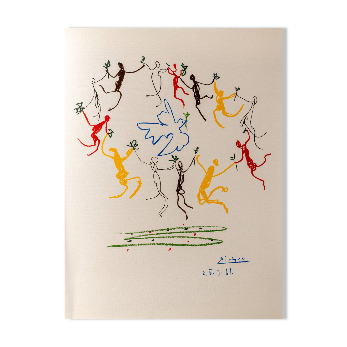 Pablo Picasso: Round of Youth, signed lithograph