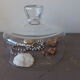 Large old thick glass bell