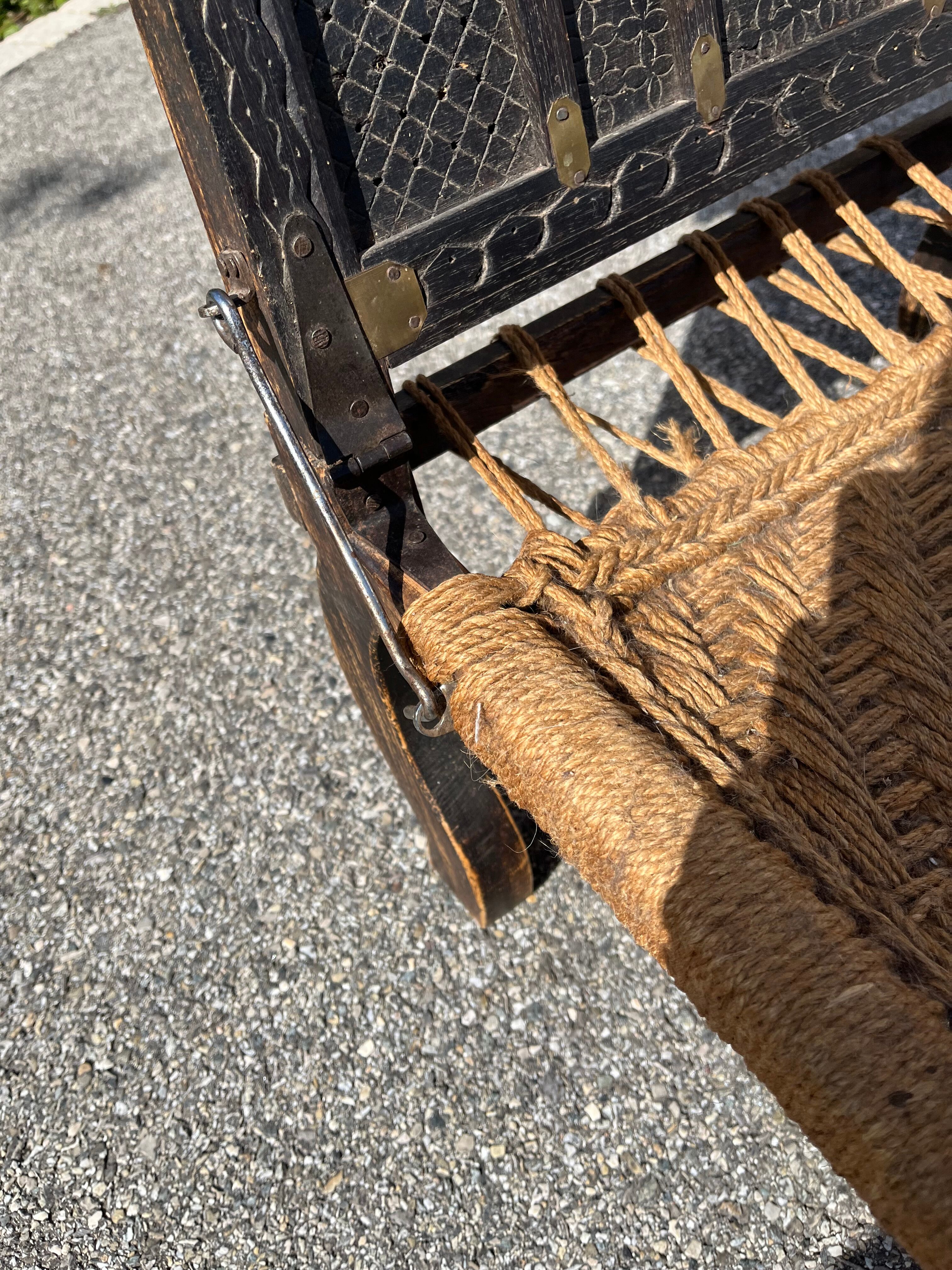 Ancient tribal chair