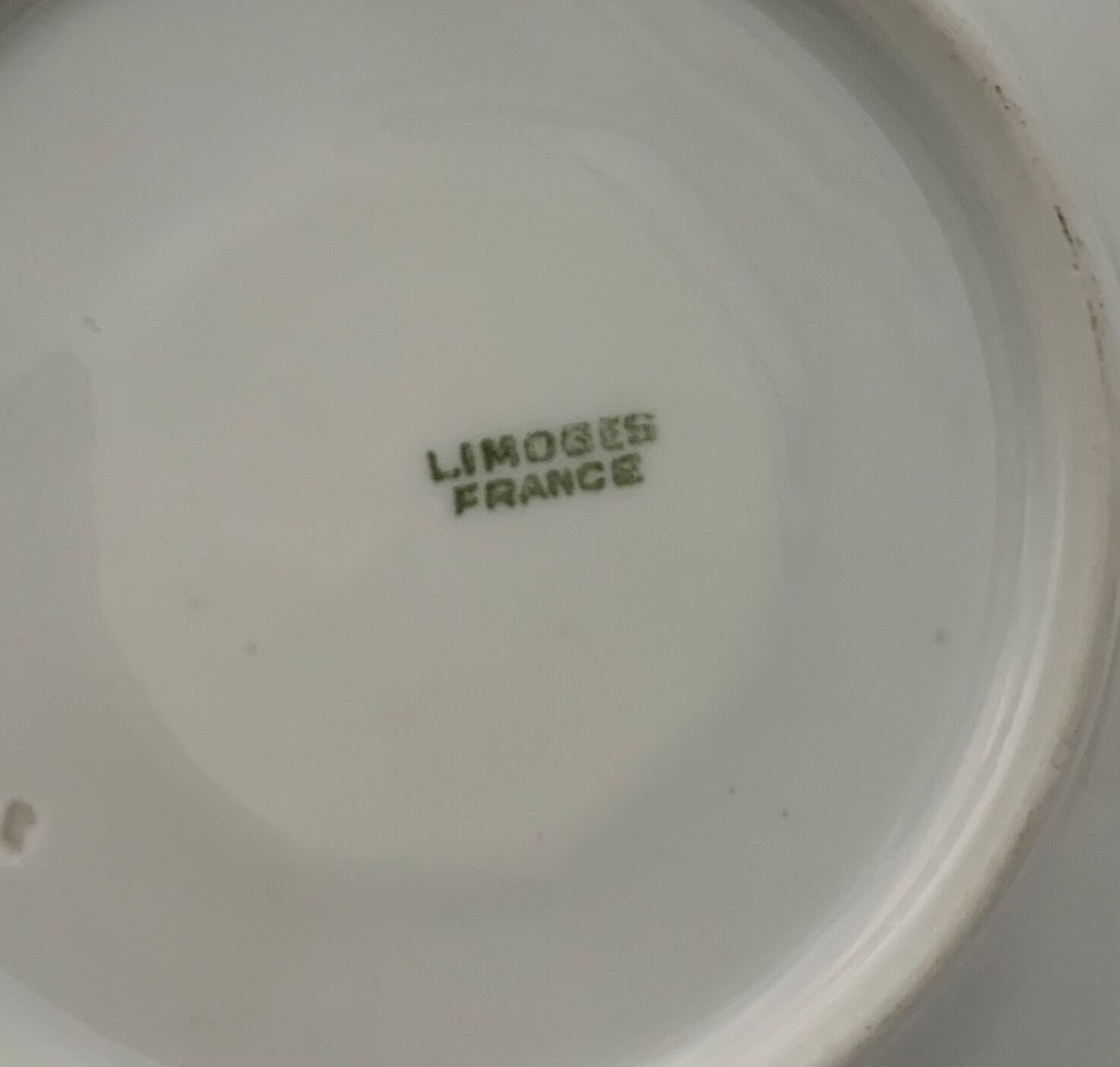 Large porcelain coffee service, 33 pieces, signed RAYNAUD - Cie Limoges - 1940s