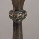 Candélabre ancien en fer et bois, Italie, XIXe siècle