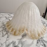 Paire d'abat-jours en verre vintage