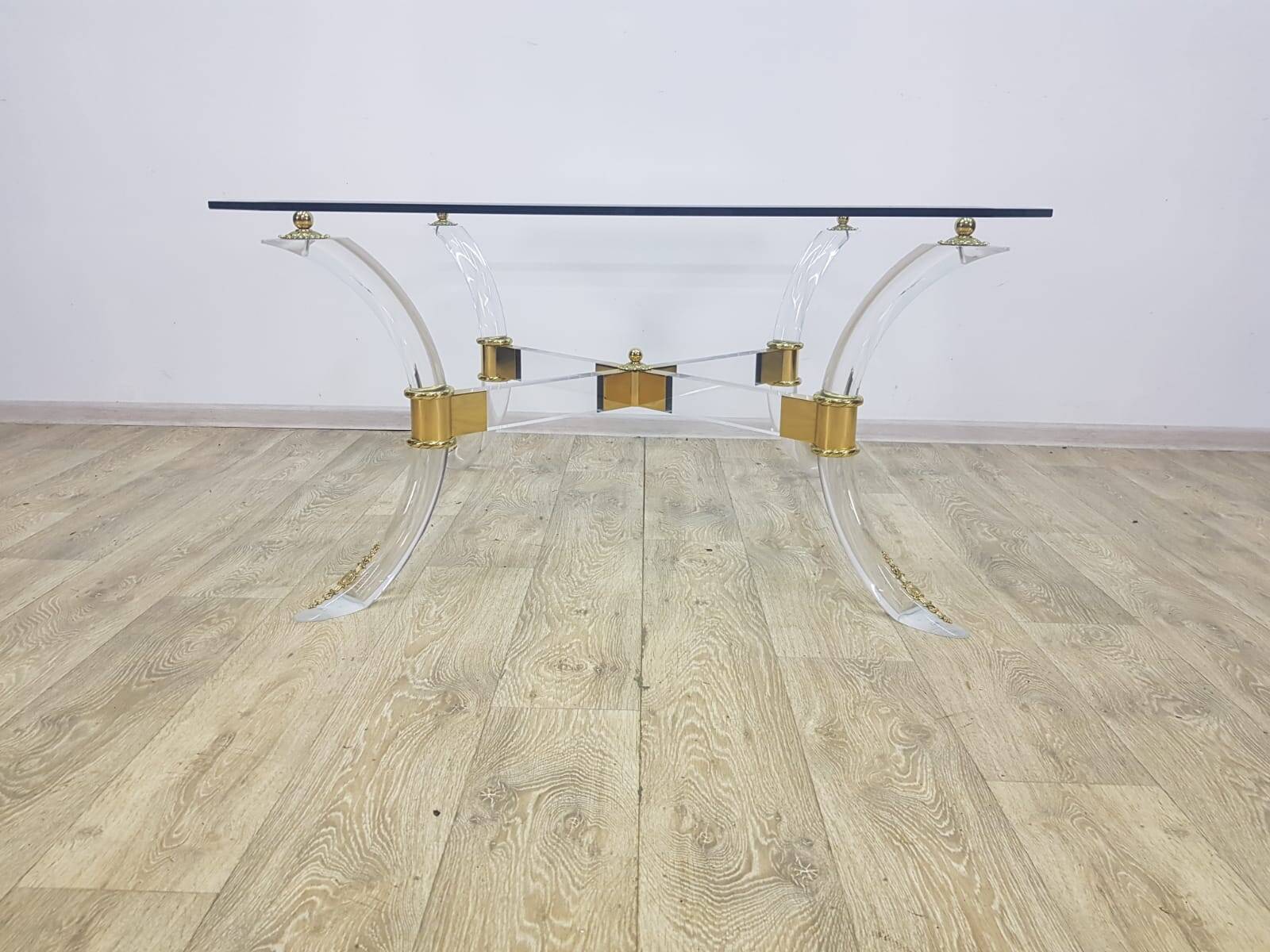 Hollywood Regency, coffee table, France, 1970s