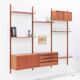 3-bay Cado wall unit by Poul Cadovius