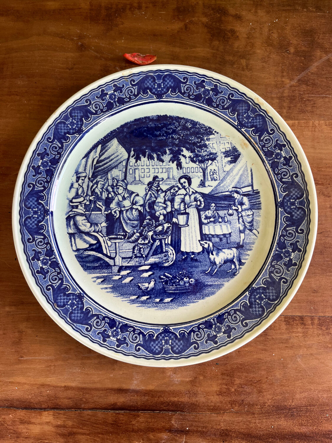 Delft porcelain plate