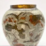 Vase « Meiji » laiton cloisonné, 1900s
