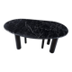 Vintage design marble desk / dining table, 1980s.