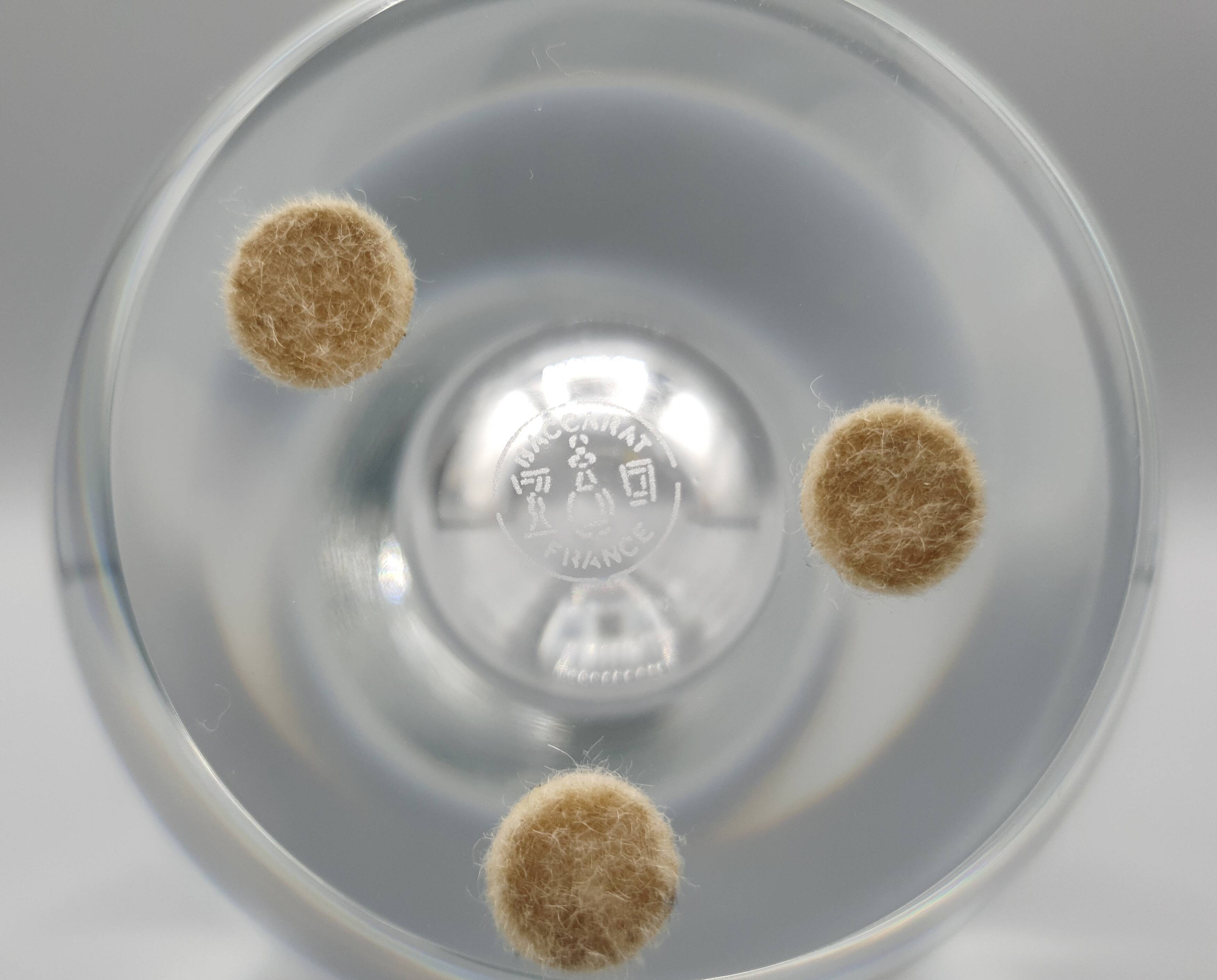 Crystal Baccarat soliflore vase, "Albane" model