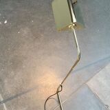 Mid-century floor lamp with counterweight in brass, 1960s