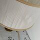 Bouillotte lamp in gilded brass, Empire style, 3 lights