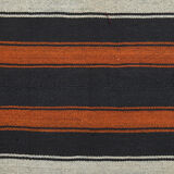 Flat striped rug 91 x 213 cm