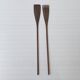 Couverts à salade scandinaves en teck 1960