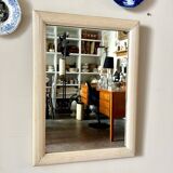 Miroir en bois beige