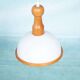 Bohemian 70s mushroom pendant lamp