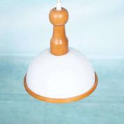 Bohemian 70s mushroom pendant lamp