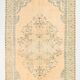 Mustard Yellow Vintage Rug, Handmade Persian Rug, 180x277 Cm