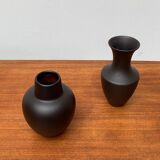 Vintage German vase in ceramic Wormser Terra-Sigillata, set of 2