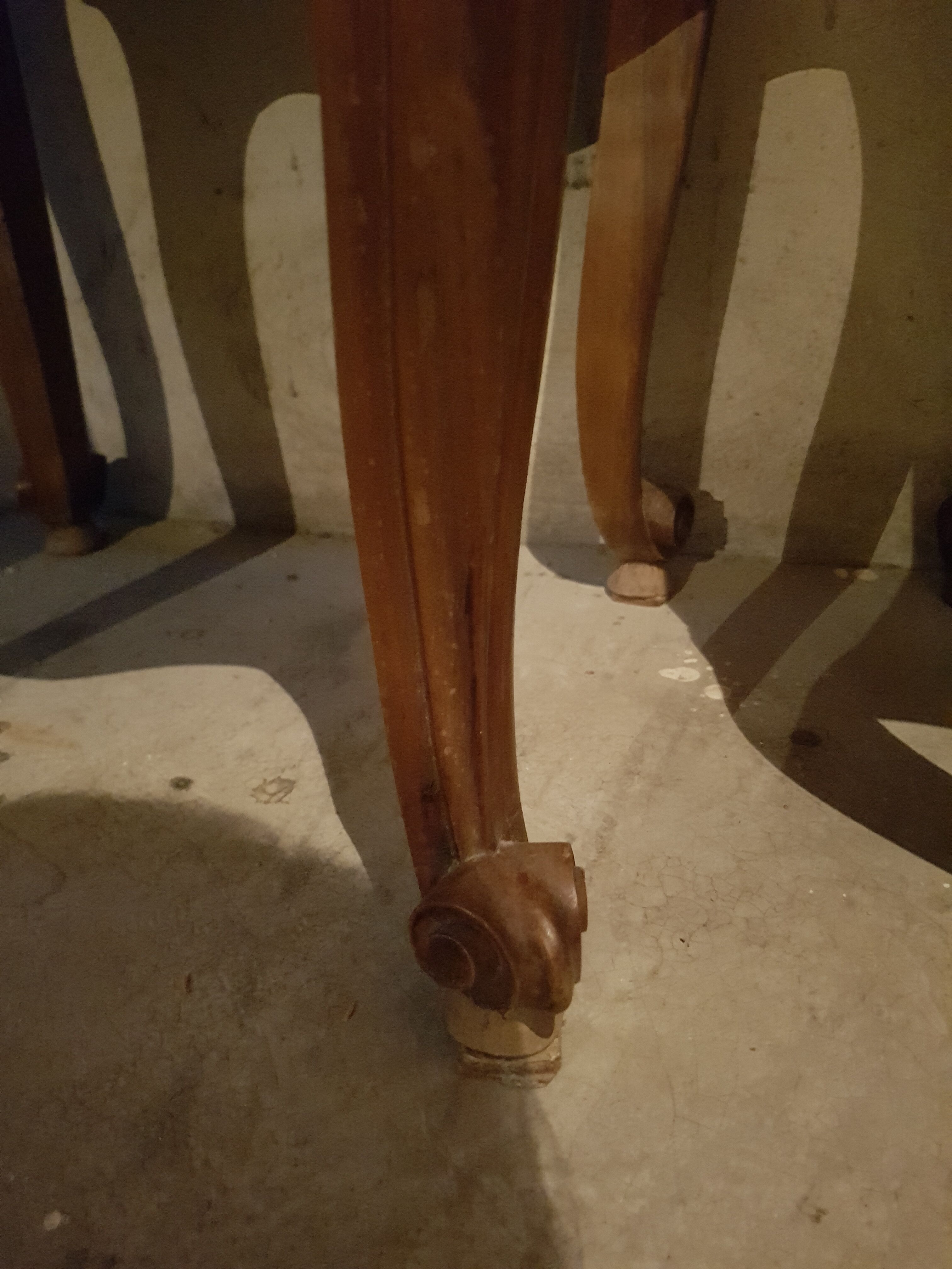 Louis XV-style bedside pair