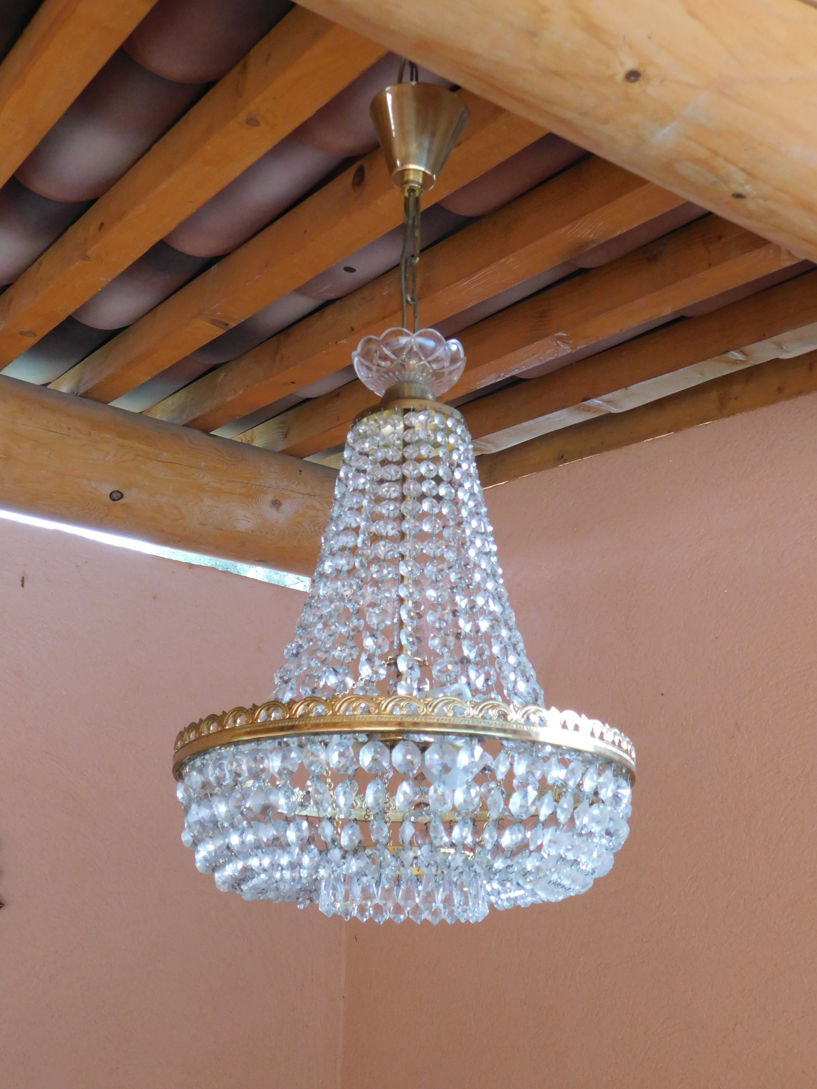 Hot air balloon chandelier - 35 cm